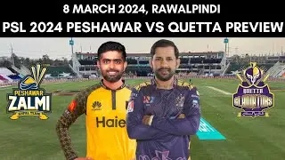 PSL 2024 Preview: Peshawar Zalmi vs Quetta Gladiators Prediction - 8 March | Rawalpindi | PES vs QUE