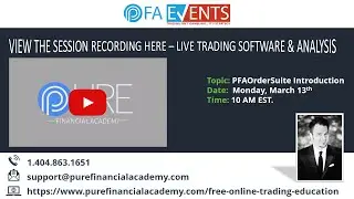 PFAOrderSuite Introduction + Supply and Demand Trading Analysis
