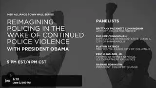 #Obama joins virtual #town hall to discuss #police #brutality | 3