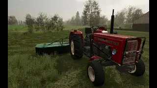 😱pierwszy  pokos trawy na nowej łące i koszenie żyta polskie gospo odc.78 😍fs22