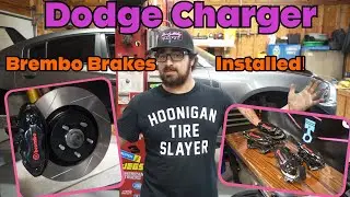 Установка тормозов Brembo на Dodge Charger
