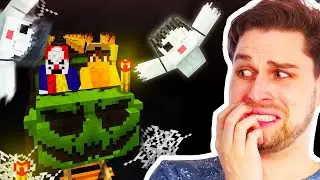 Het Grootste Halloween Pretpark Ooit In Minecraft!😱🎃