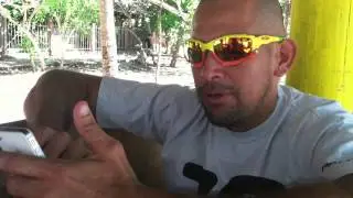 Chatting with the surf school boys at Tico Surf School  Samara Costa Rica shot by kaalomaic2015