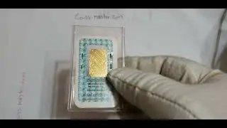 RARE 5 Grams GOLD ENGELHARD Bar In Assay.
