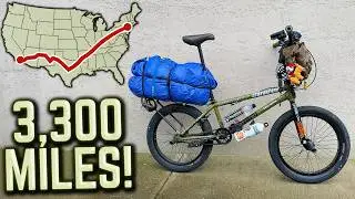 THIS BMX Bike Rode 3,300 Miles Across America!