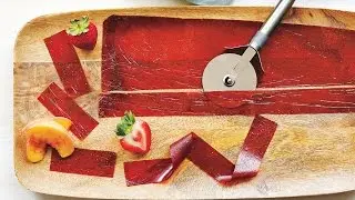 Peach Strawberry Fruit Leather | Cooking Light