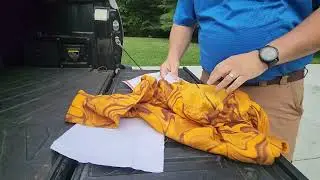 Alpha Direct Hoodie Lightheart Gear unwraping