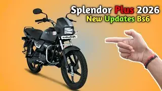 Hero Splendor Plus 2026 New Model Better Milage | Hero Splendor Ex-showroom Price