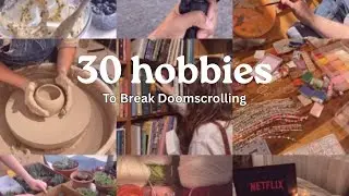 30 Hobbies for Girls to Start in 2025 🌸 | Aesthetic, Productive & Fun Glow Up Activities