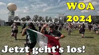 2024 W:O:A Endlich wieder auf den Holy Ground. Infield Opening  und Bülent Ceylan