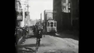 1898 - South Spring Street, Los Angeles, California - James White; Frederick Blechynden (Edison)