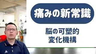 【みんなが知って得する】痛みの新常識　～ 脳の可塑的変化機構 ～