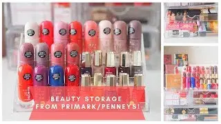 Budget beauty & makeup storage from Penneys/Primark!