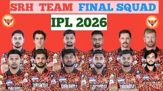 Sunrisers Hyderabad new team squad ipl 2026 // srh final squad #srh @AlokRajput-r8c 