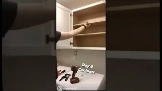 Laundry Room Cabinets #shorts #diy #reno #renovation #remodel #remodeling #carpentry