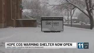 Hope COS warming shelter now open on W Colorado Avenue