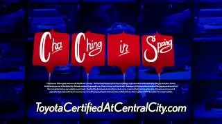 Central City Toyota May 2014 Comcast TV Commercial