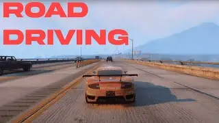 GTA V ROAD DRIVING | No Copyright | Gameplay for background & tiktok | 015