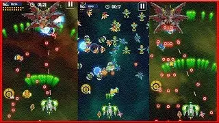 Space shooter: galaxy attack Normal Mode Level 4-5 || Rocket studeo-Onesoft mobile gaming || Jactech