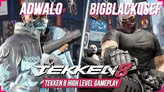 TEKKEN 8 ⚡ Adwalo (VICTOR)  Vs  BigBlackQsef (BRYAN)⚡ T8 Best High Level Ranked Match ⚡