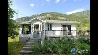 2 bed home on 6.4 acres Slocan Park BC 197652