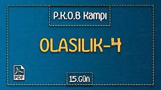 15.Gün / Olasılık-4 (Permütasyon-Kombinasyon-Olasılık-Binom Kampı) (PDF) - Mert Hoca