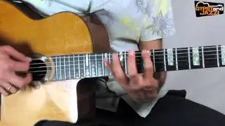 Guitar technique: Sweeping Away