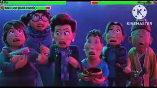 Po & Mei Lee vs Mingzilla with healthbars