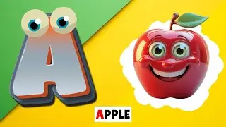 English Alphabet Phonics | No Music ABC for ESL Toddlers