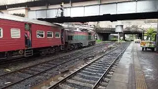 Due to Rain weather condition delayed, Badulla to Colombo Fort night mail, leave from Maradana - 4K
