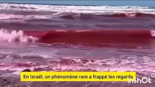 Mer de Galil&eacute;e devient rouge : signe de l&rsquo;Apocalypse ? | Proph&eacute;tie biblique 