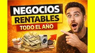 🤑​3 Negocios Rentables que Funcionan Todo el A&ntilde;o