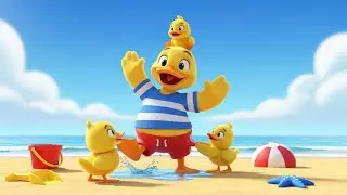 Ducky Doo 🦆🎶 | Cute Duck Song for Kids | Fun Nursery Rhyme Animation