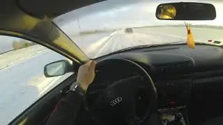 audi & bmw snow drift and fails
