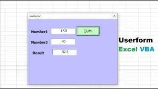 VBA - User Form: Two ways to sum TextBoxes - vba code