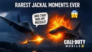THE RAREST JACKAL MOMENTS in CODM History 😱💥 | 4x MultiKill, Jet Collision & Friendly Fire Chaos!