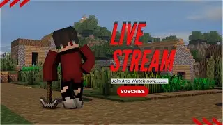 Minecraft Live 🔴 Survival Mode | In the wast world i alone
