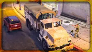 ROUTE WEG, ARMY DREHT DURCH 💀 • GTA RP • AbuGoku9999