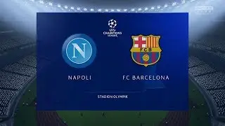 Napoli vs Barcelona | UEFA Champions League 19/20 | FIFA 20 Game Play