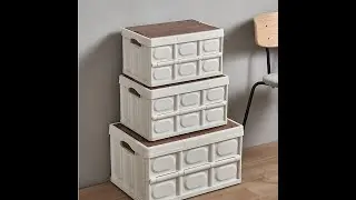 Camp Outdoor Folding Storage  Storage Box Collapsible Foldable Storage Folding  Container House