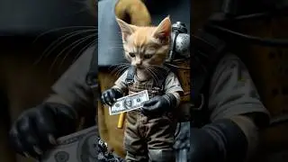 The Poor Kitten Worked Hard&hellip; Now the Rich Kittens Are Jealous! 🏖️😼    #poorcat #cat #funny #cute