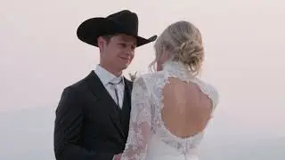 Haley & Adam got married on stunning private property in Montana!
