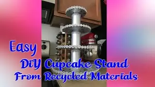 Easy DIY Cupcake Stand from Recycled Materials/DIY Crafts Cardboard Idea