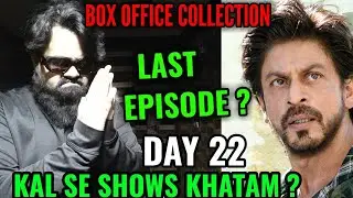 DUNKI BOX OFFICE COLLECTION DAY 22 | SHAH RUKH KHAN | HIT | LAST EPISODE