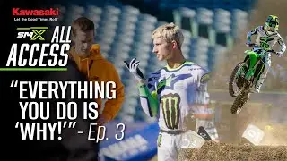 SMX ALL ACCESS | Presented by Kawasaki | Ep. 3 &ndash; Press Day Track Adjustments