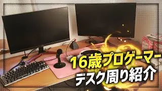 初公開！世界大会にも出場した16歳現役プロのデスク周り公開します！！【フォートナイト】