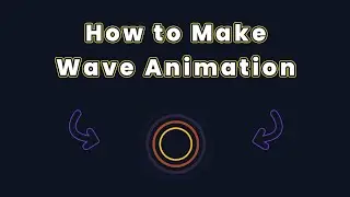 Wave Animation Effect | only with 