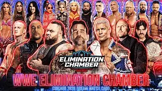 WWE Elimination Chamber Chicago 2026 Dream Card