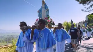 Processione alla Madonna del Fosco da Giano dell'Umbria