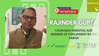 Exclusive Interview with Mr.Rajinder Gupta | Chairman, Trident Group | 